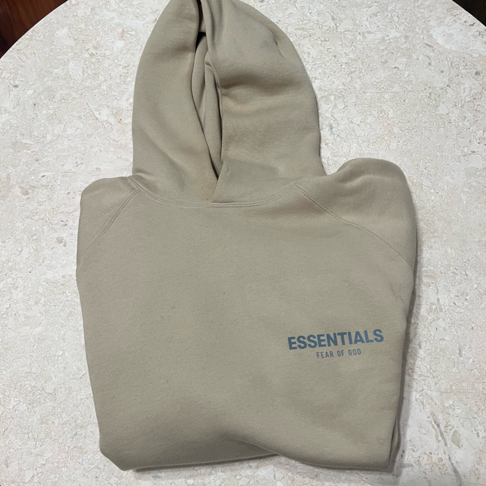 Essentials FOG hoodie linen